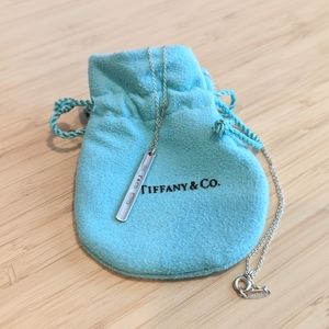 Tiffany & Co. Sterling Silver Bar Necklace